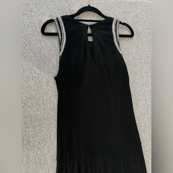 Nicole Miller Black Sleeveless Sheath Mini Dress - Picture 6 of 16